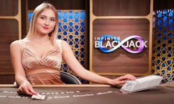 Blackjack ao vivo com dealer real no cassino Betway